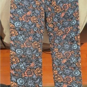 Lularoe Floral size tween Patterned Pants